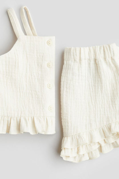 2-piece cotton muslin set