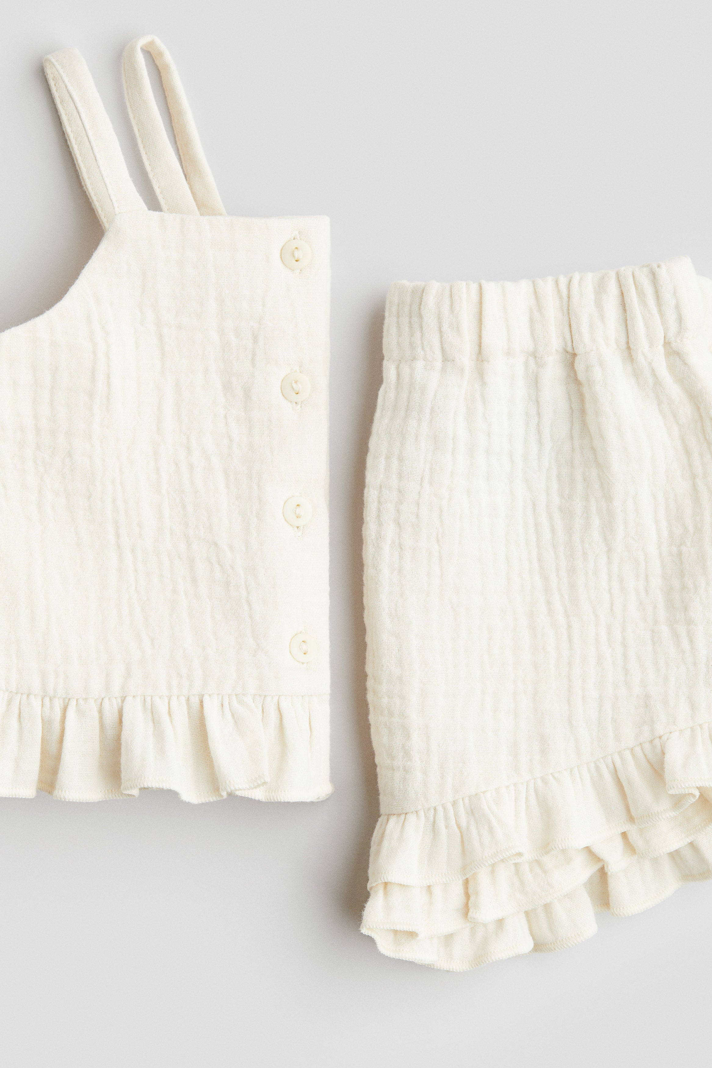 2-piece cotton muslin set