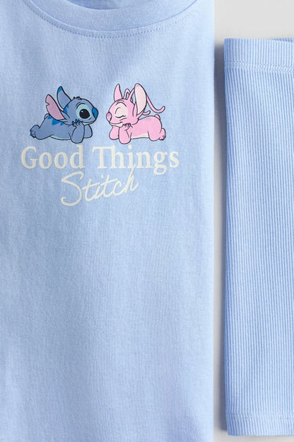 2-piece printed cotton set