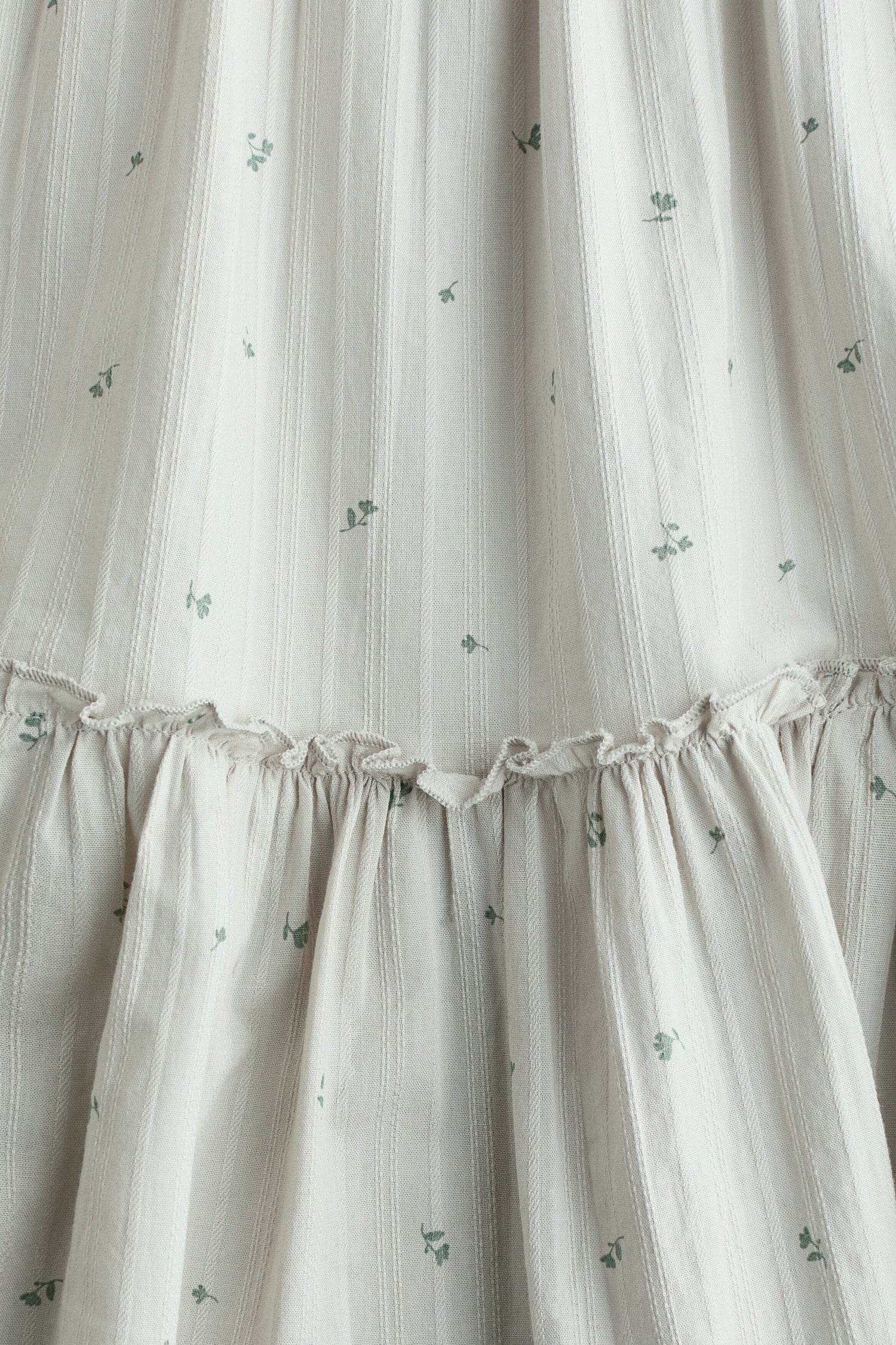 Flared cotton dress