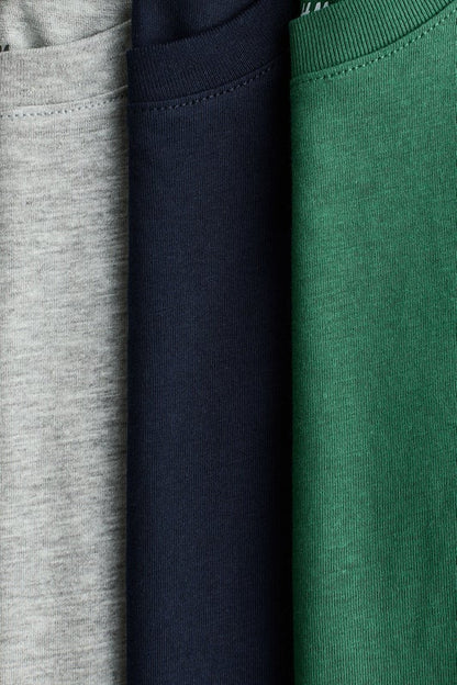 3-pack cotton T-shirts