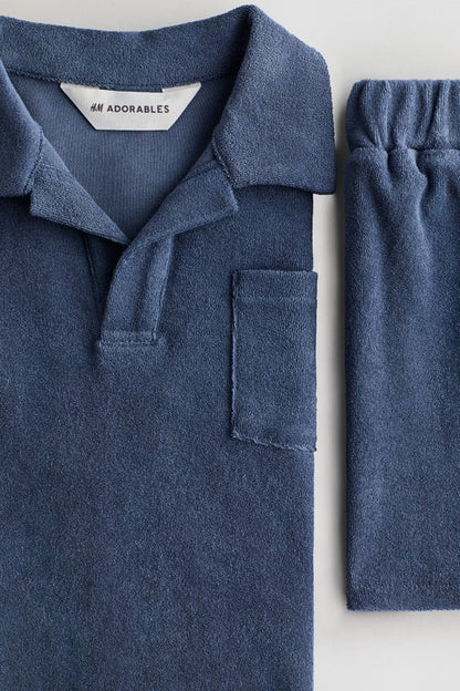 2-piece cotton terry set