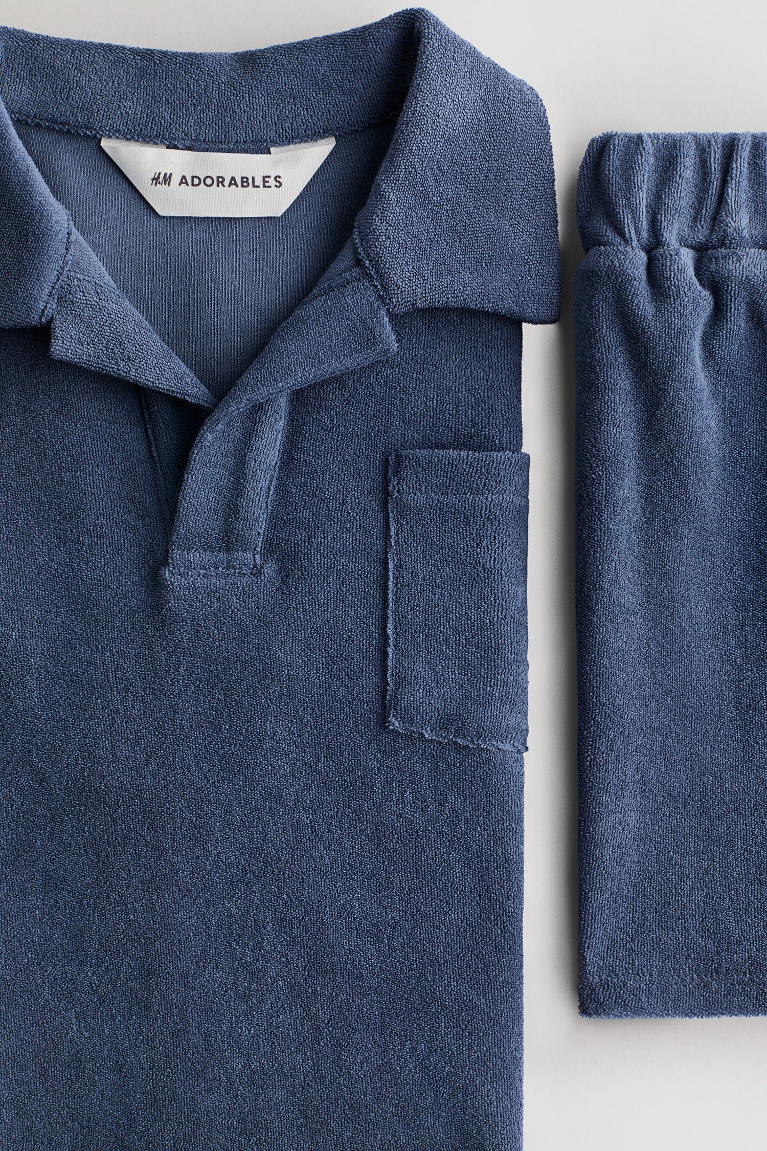 2-piece cotton terry set