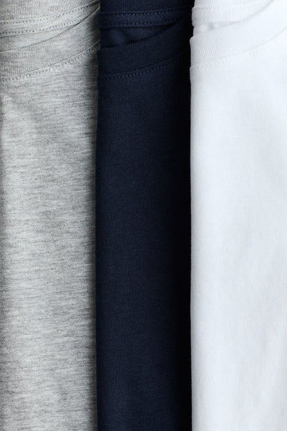 3-pack cotton T-shirts