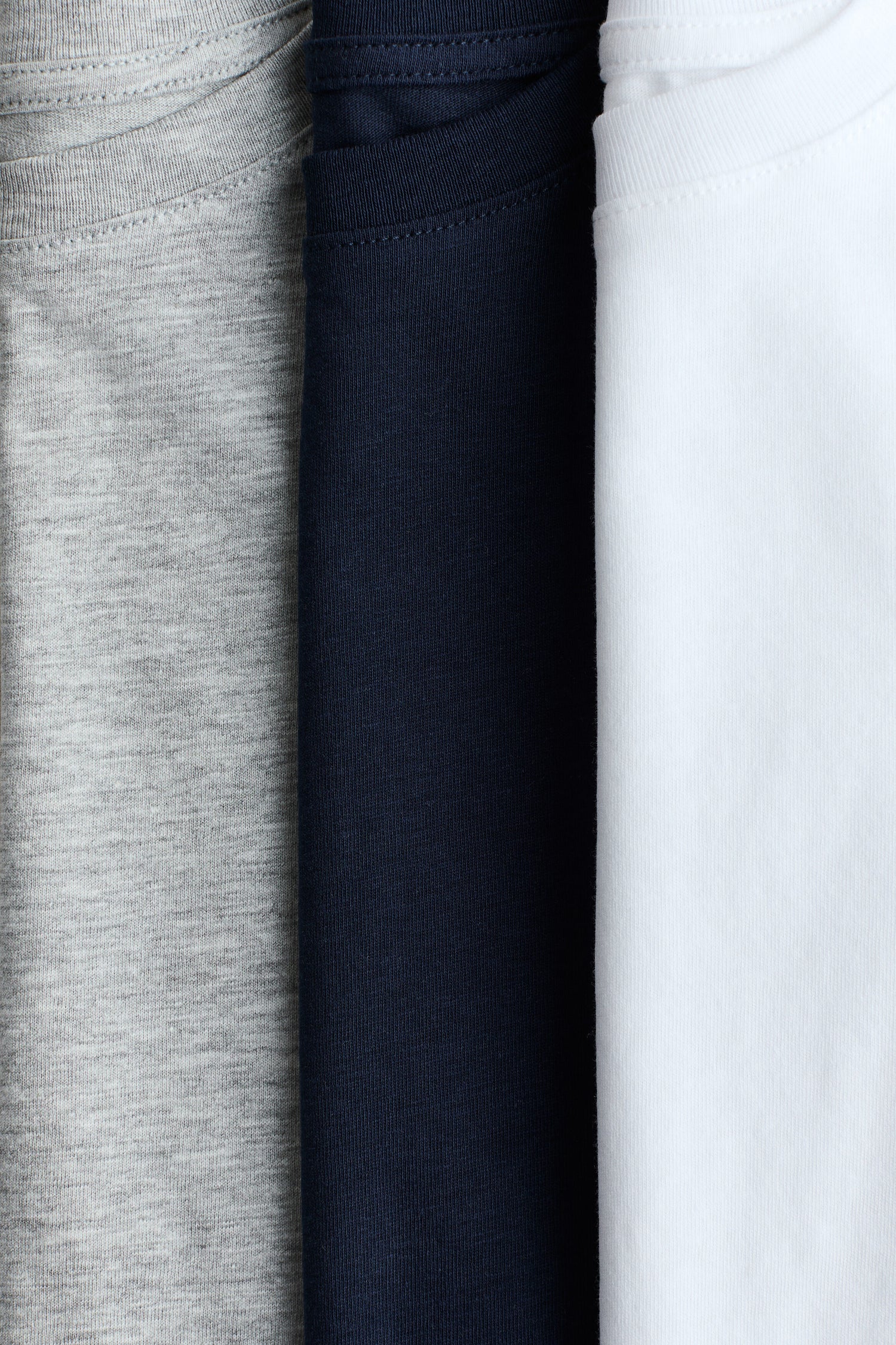 3-pack cotton T-shirts