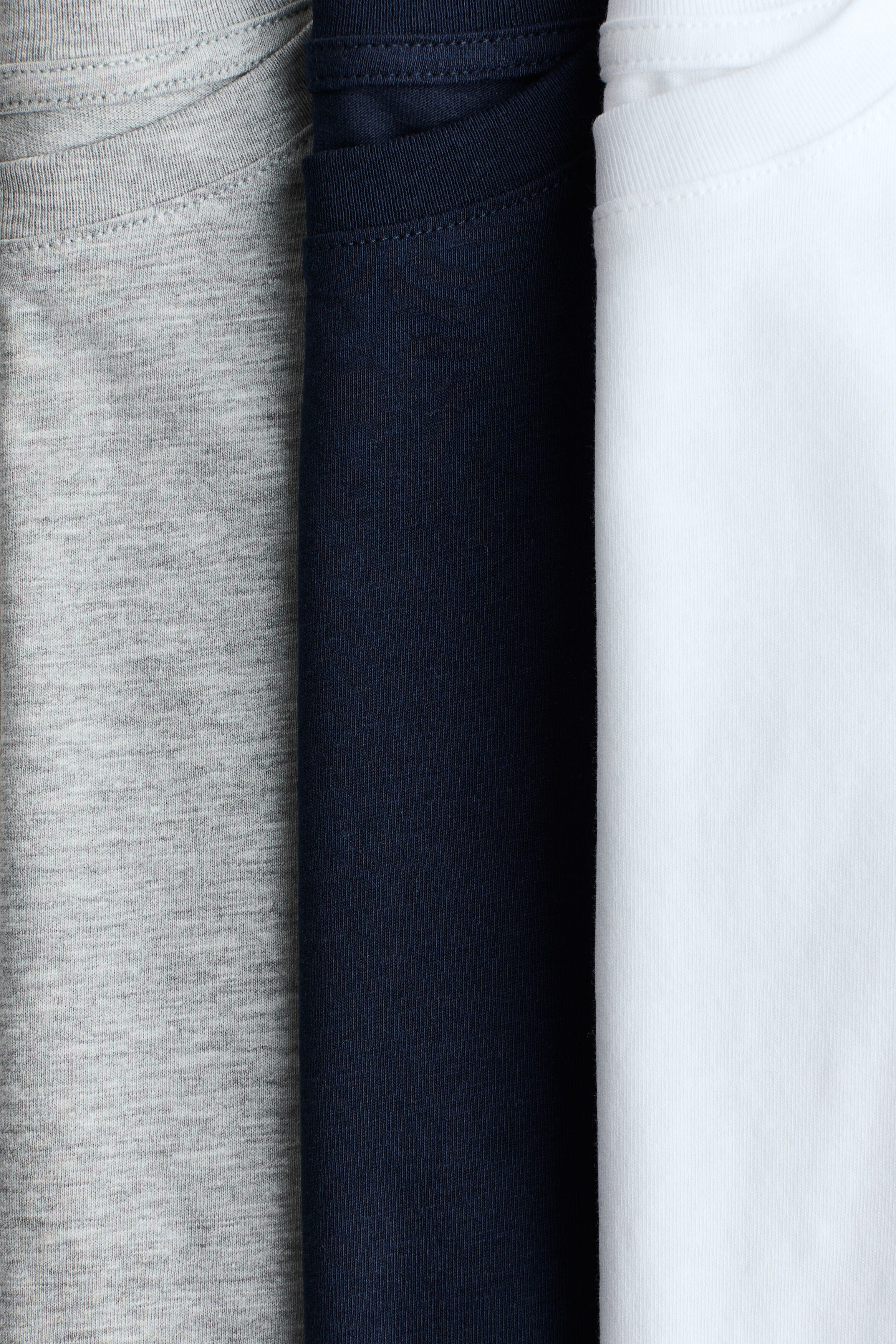 3-pack cotton T-shirts