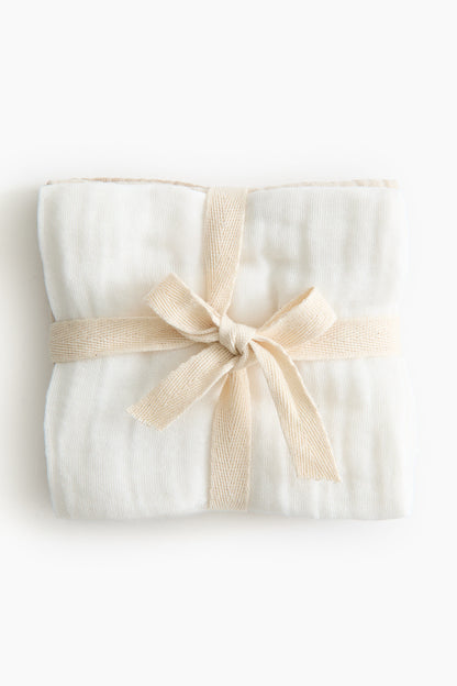 3-pack muslin comfort blankets