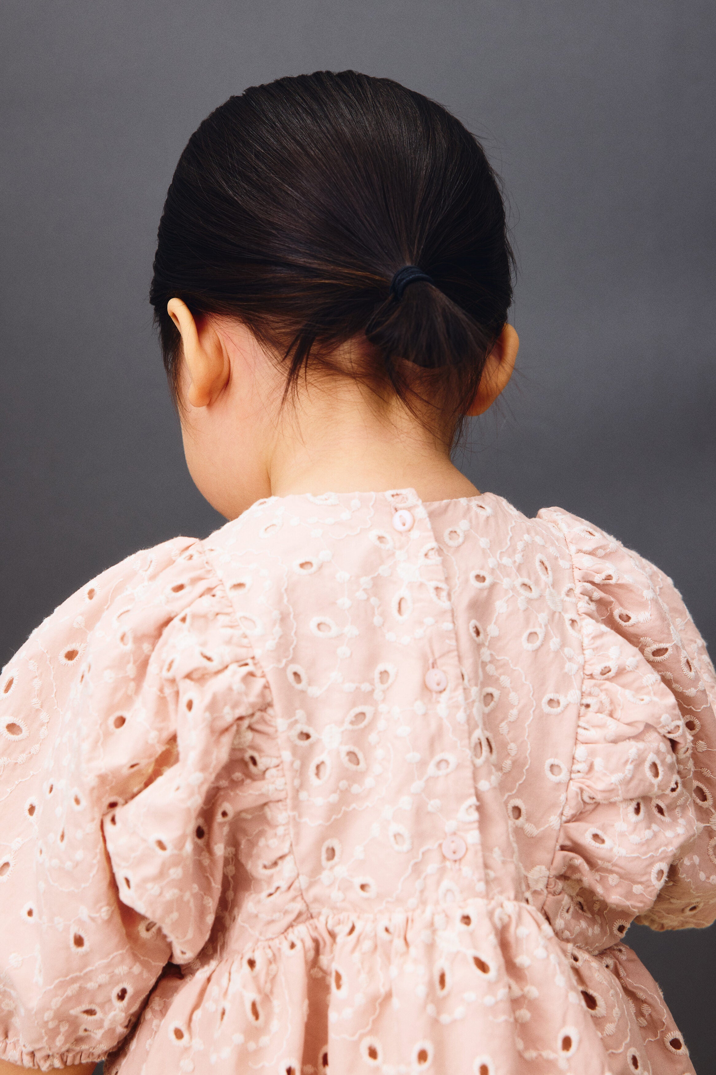 Broderie anglaise cotton dress