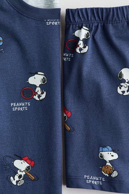 Printed cotton pyjamas