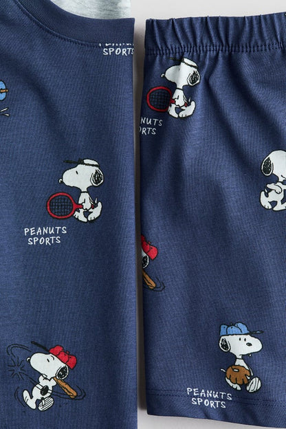 Printed cotton pyjamas
