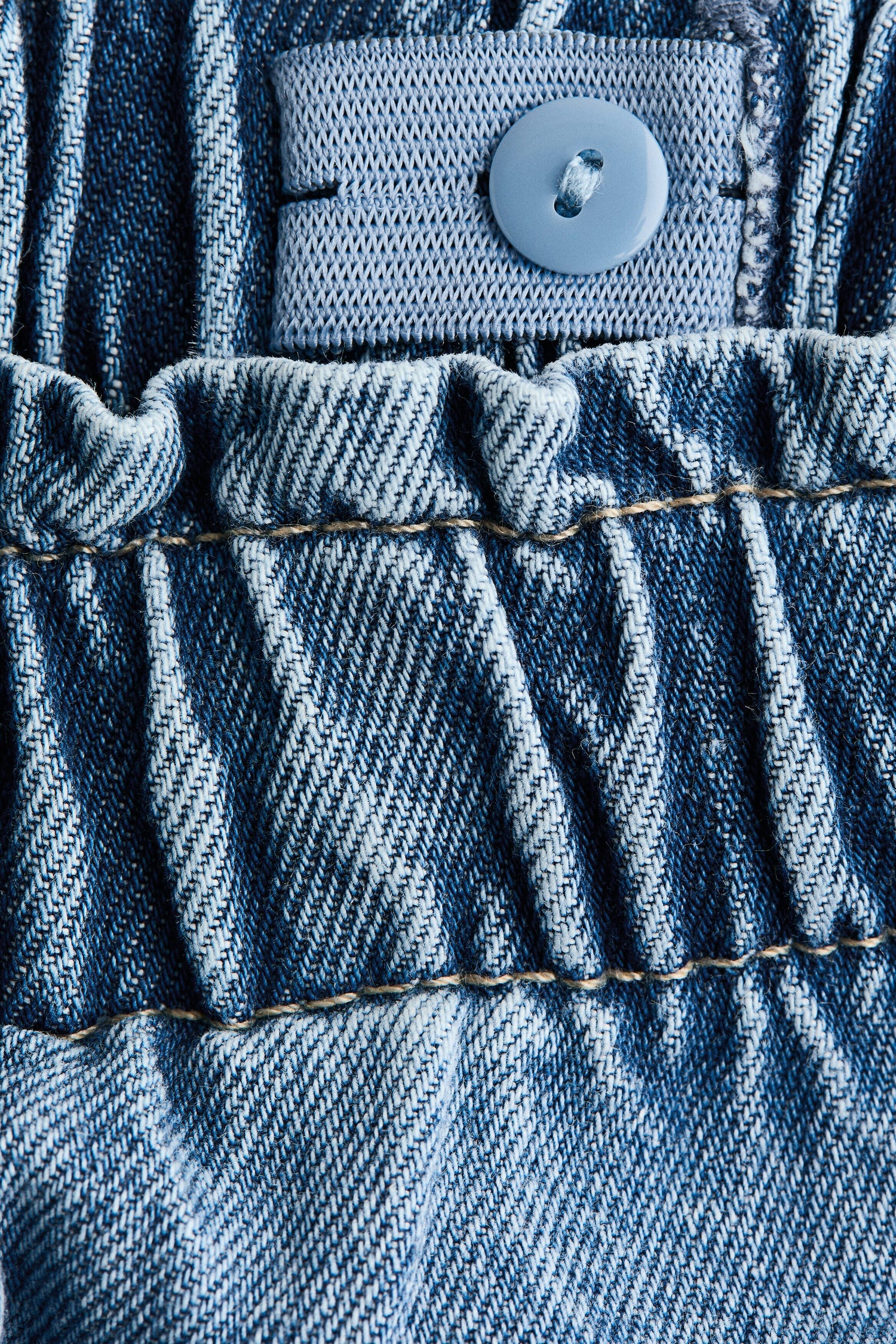 Relaxed paperbag jeans