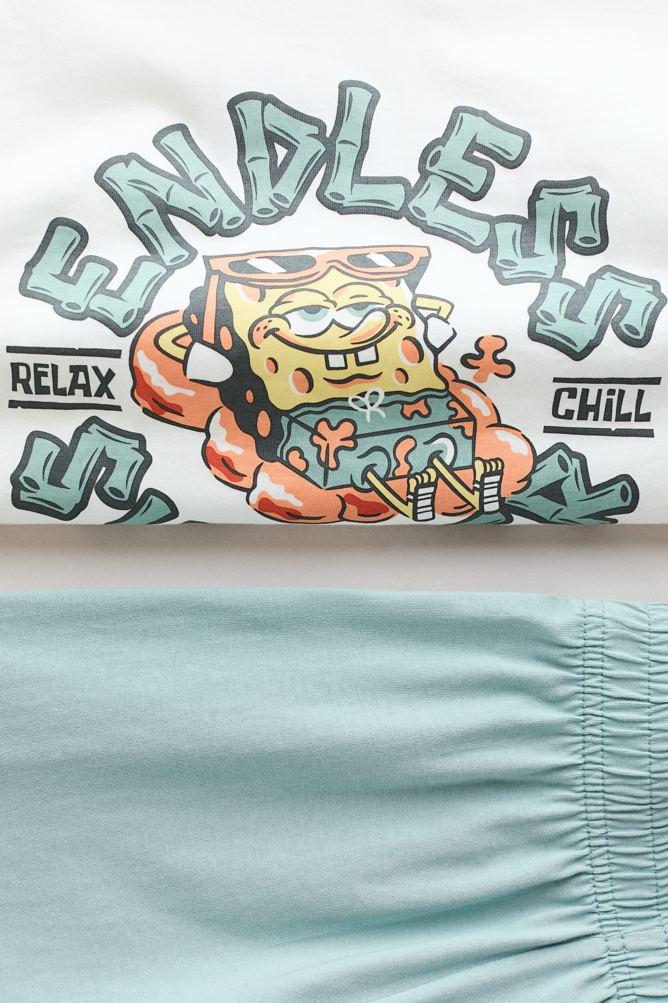 Printed cotton pyjamas