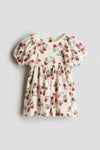 Seersucker cotton dress