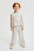 2-piece crinkled jersey set - Cream Floral / 2-3 Years