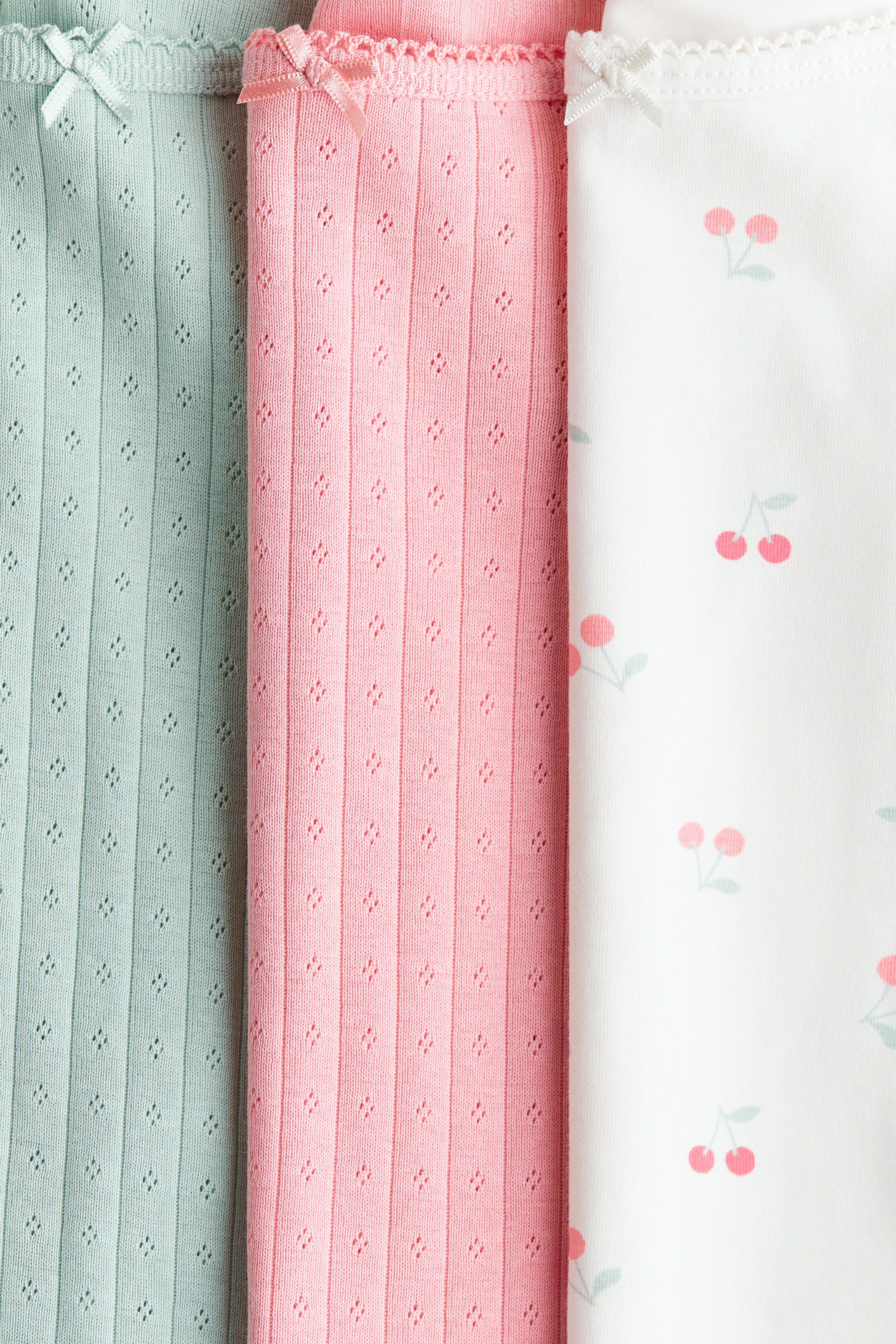 3-pack cotton strappy tops