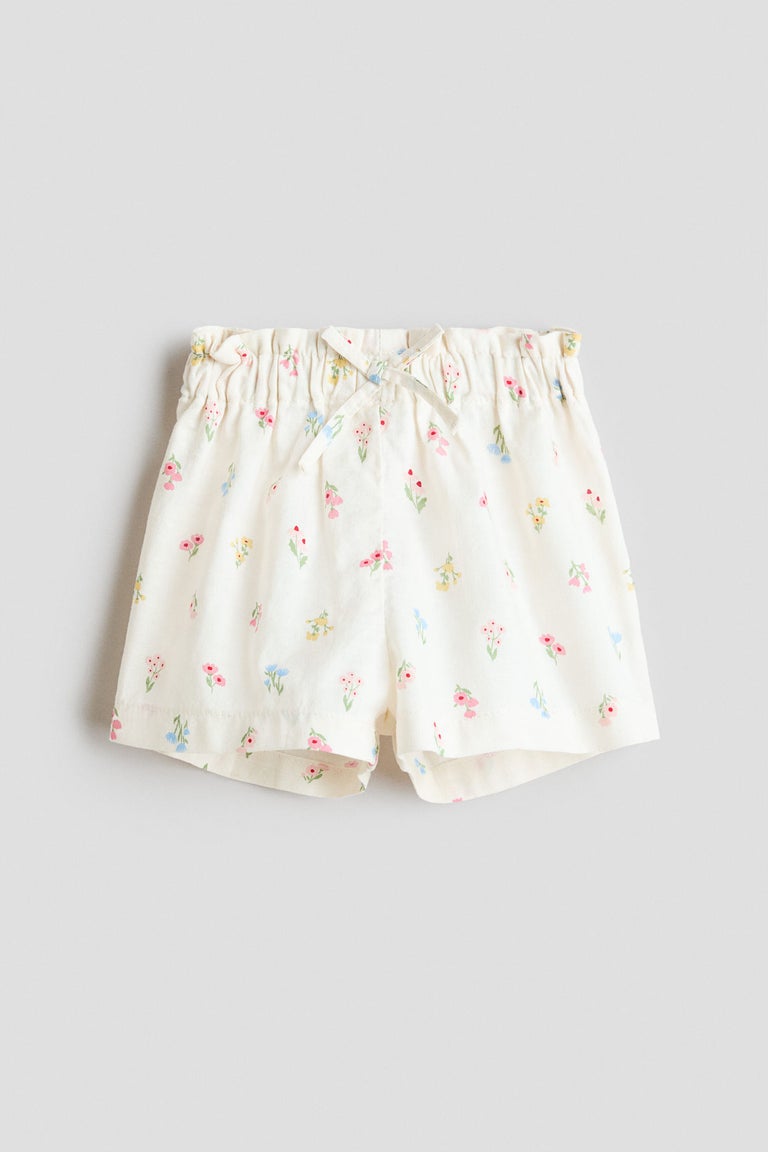 Paper bag shorts Image 1 of 2