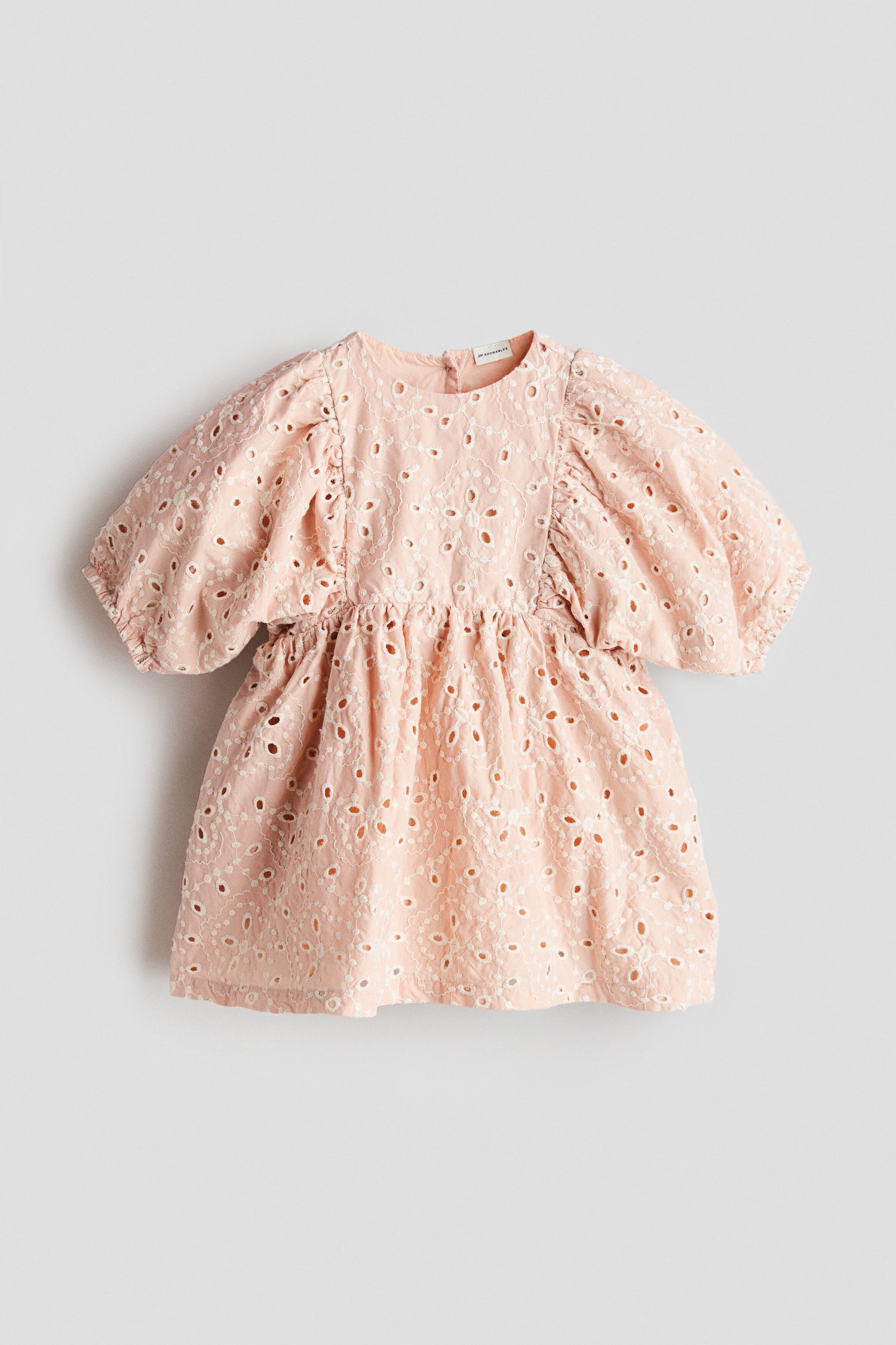 Broderie anglaise cotton dress