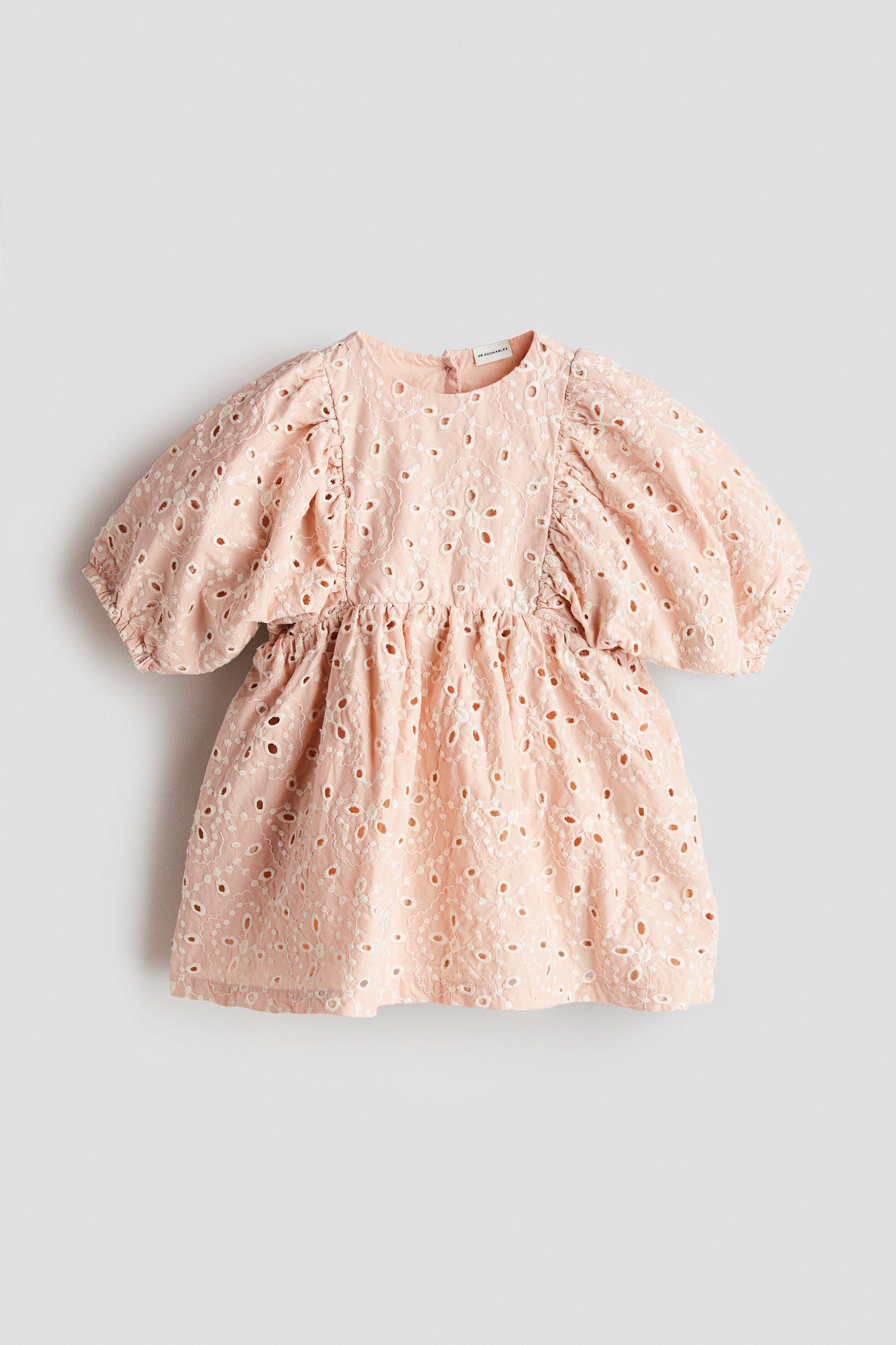 Broderie anglaise cotton dress