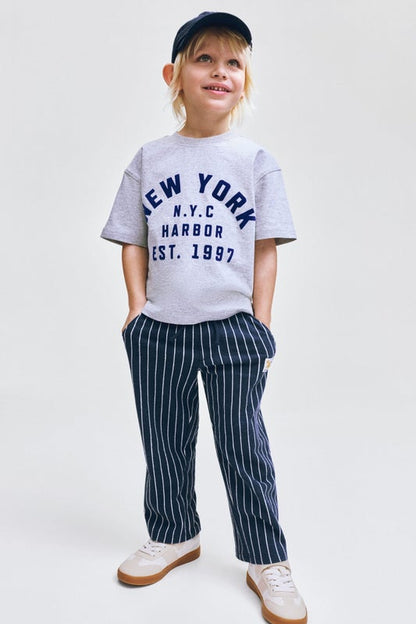 Terry drawstring trousers