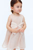 Bow-detail organza dress - Light Dusty Pink / 12-18 Months