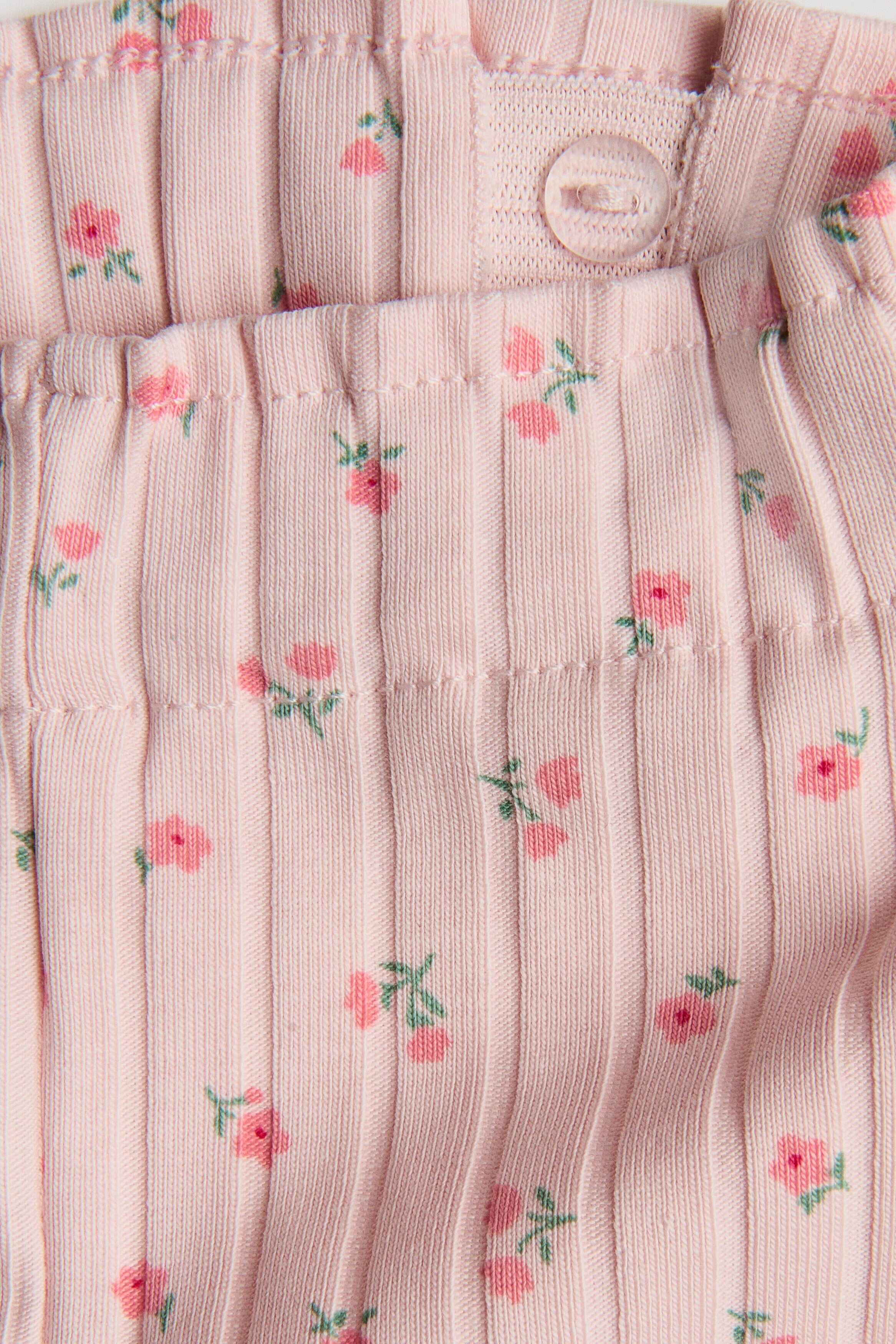 2-piece ribbed cotton set