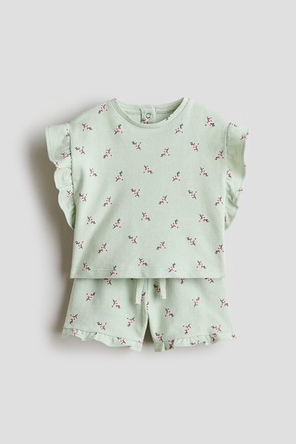 2-piece patterned cotton set