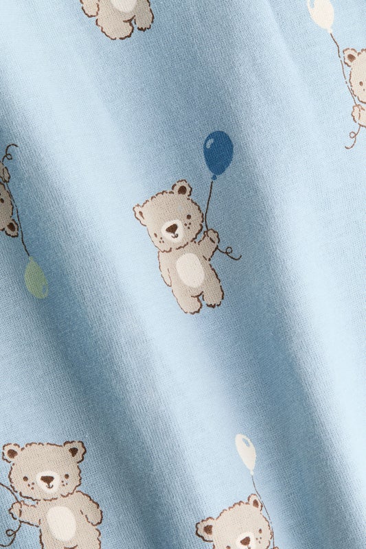 Patterned sleepsuit