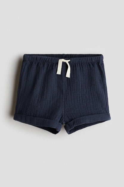 Cotton muslin shorts Image 1 of 2