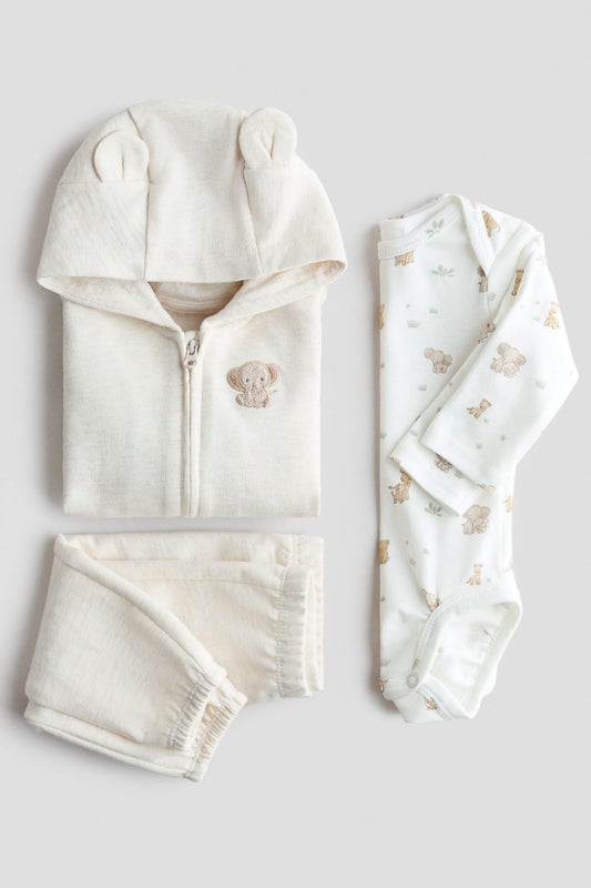 3-piece cotton set