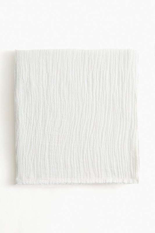 Cotton muslin comfort blanket