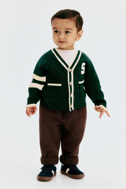 Cotton twill trousers - 18M