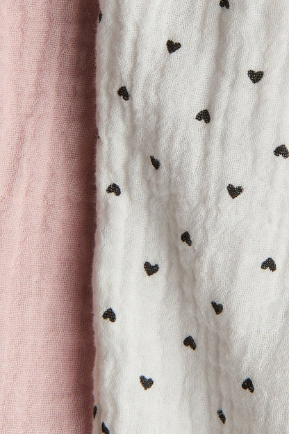 2-pack cotton muslin trousers Image 2 of 2
