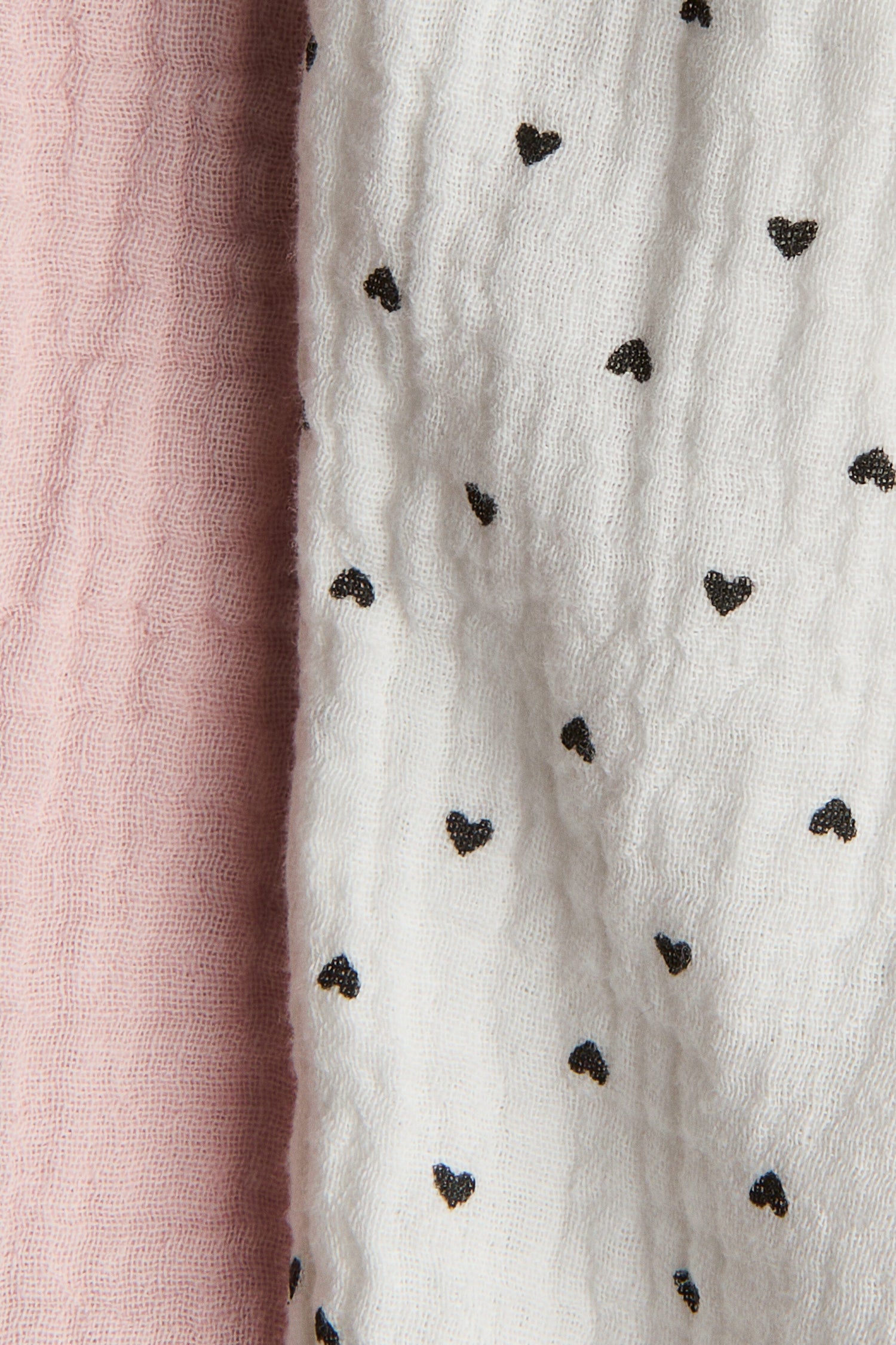2-pack cotton muslin trousers