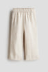 Linen trousers - Light Beige 9 / 2-3 Years