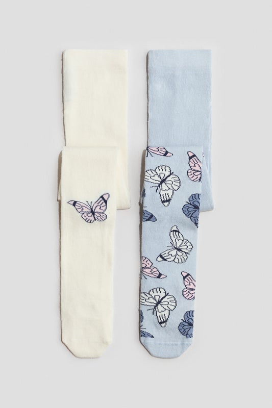 2-pack fine-knit tights