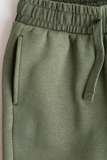 Reinforced-knee joggers