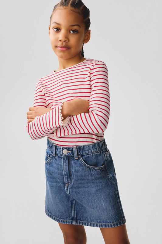 Denim skirt