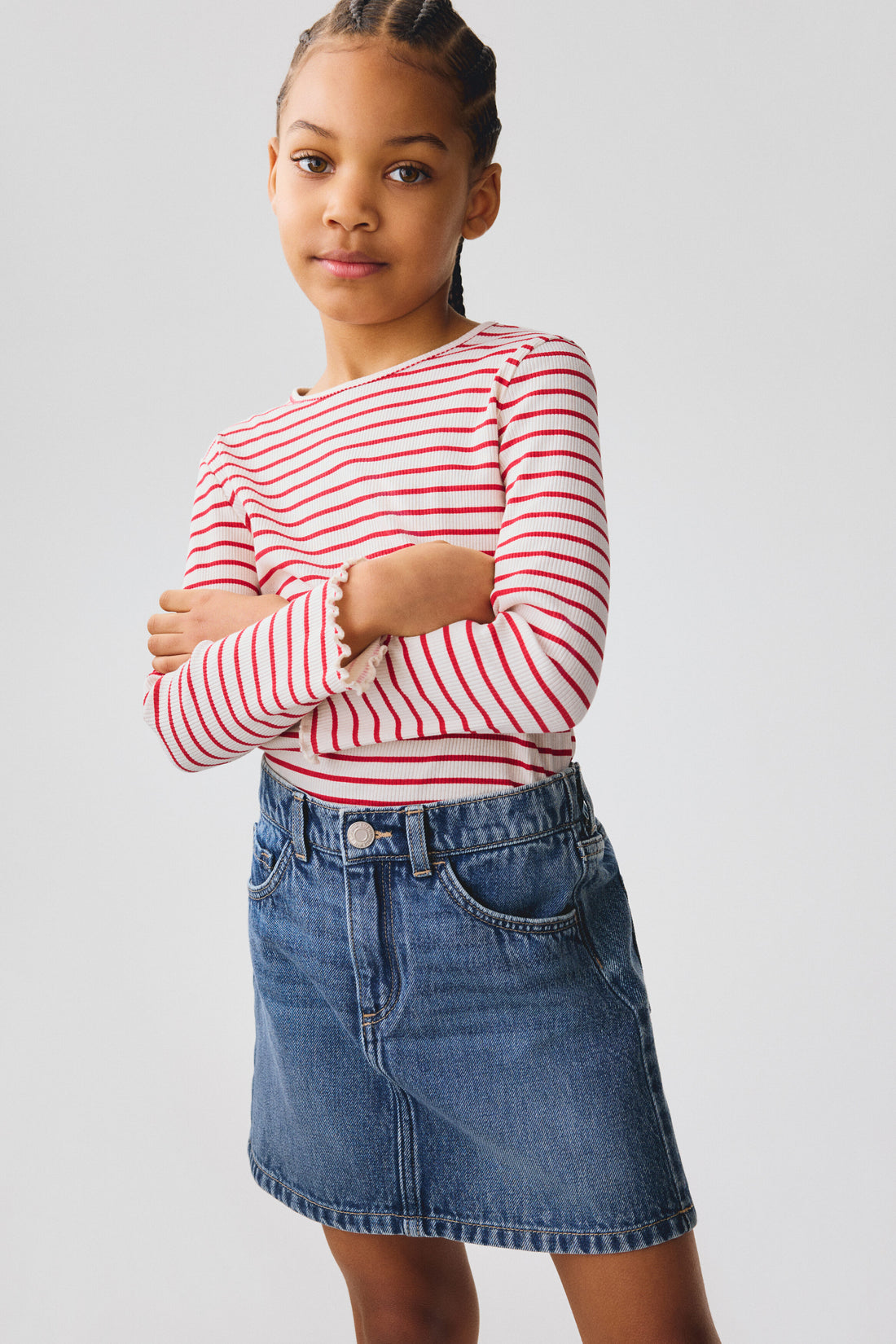 Denim skirt