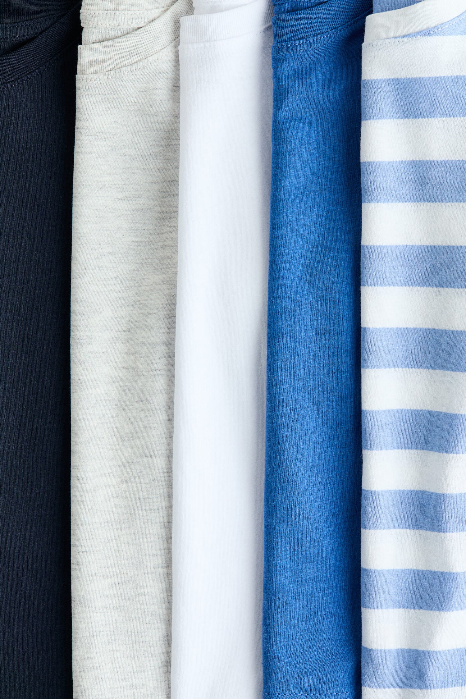 5-pack cotton jersey tops