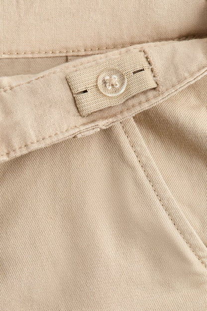 Loose-fit twill chinos