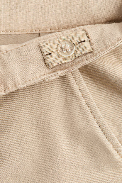 Loose-fit twill chinos