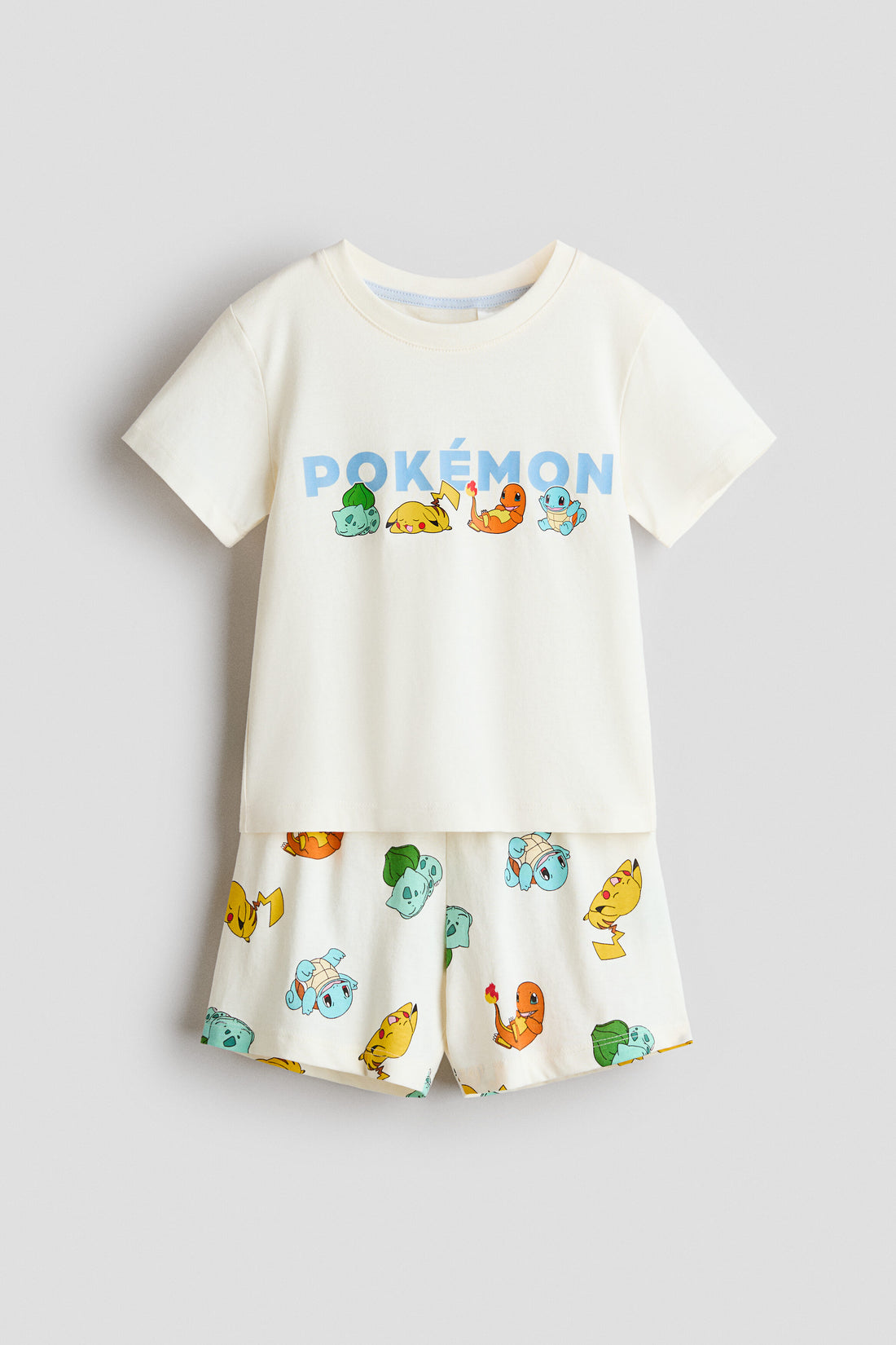 Printed cotton pyjamas - Cream Pokemon / 8-10 Years
