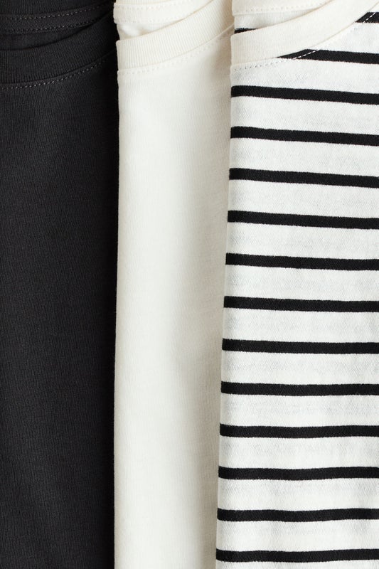 3-pack cotton T-shirts