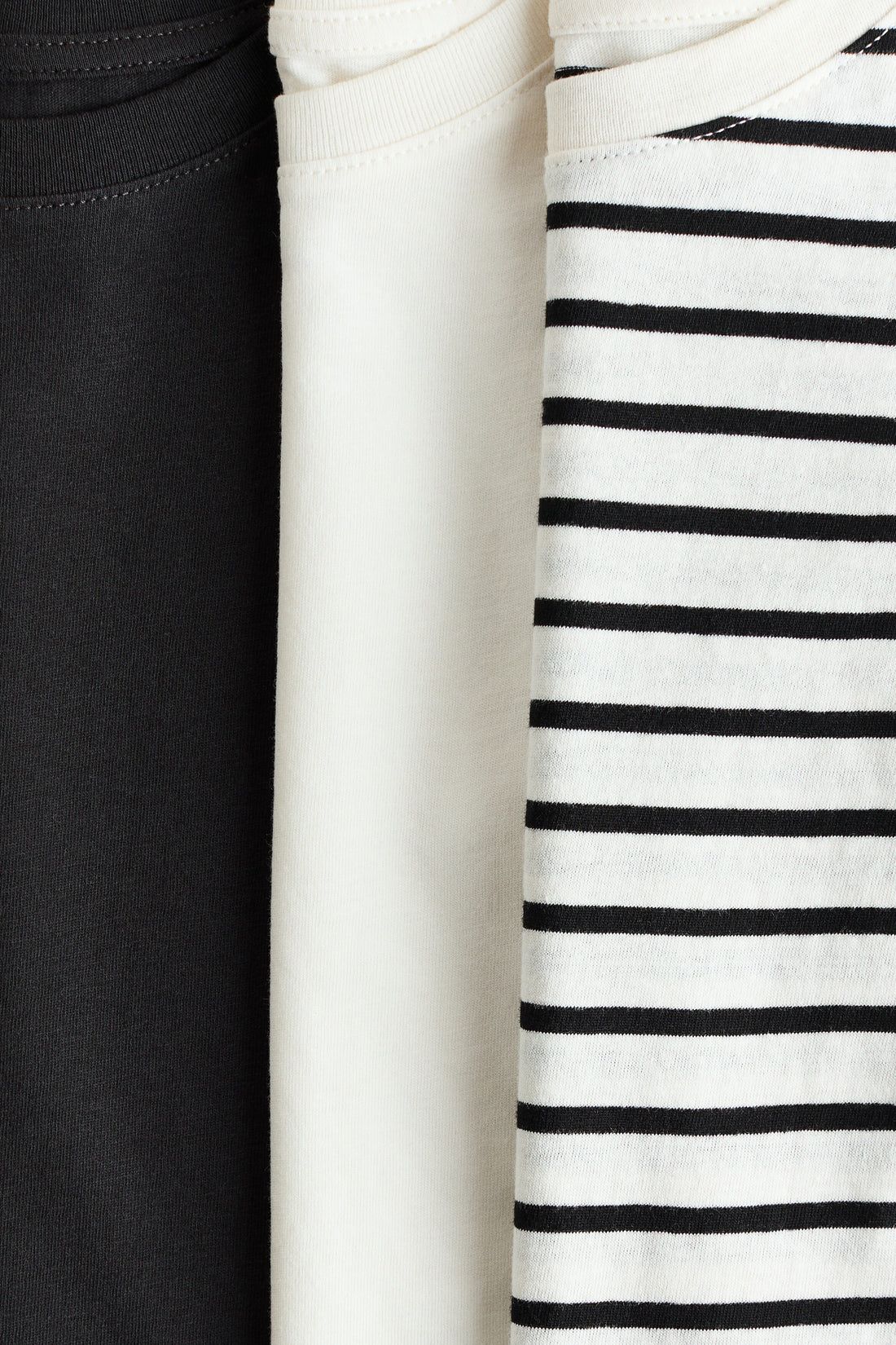 3-pack cotton T-shirts