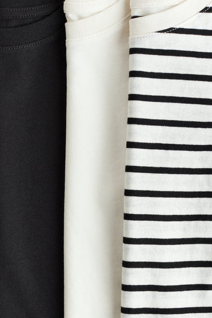 3-pack cotton T-shirts