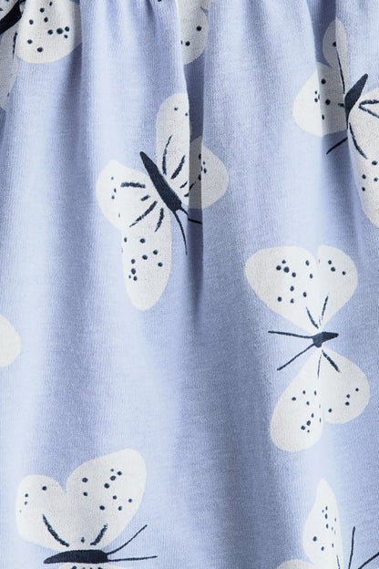 Patterned cotton dress