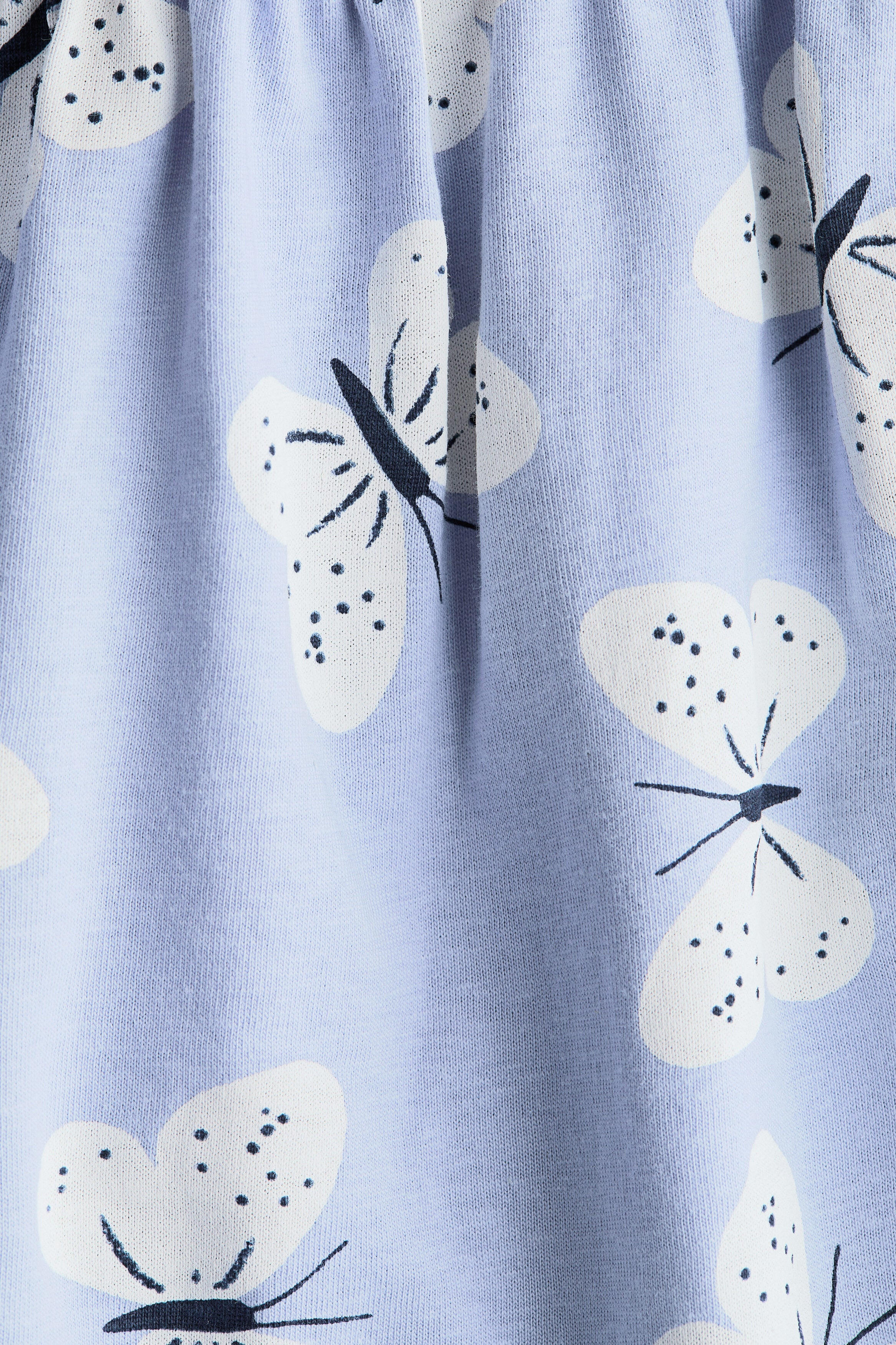 Patterned cotton dress
