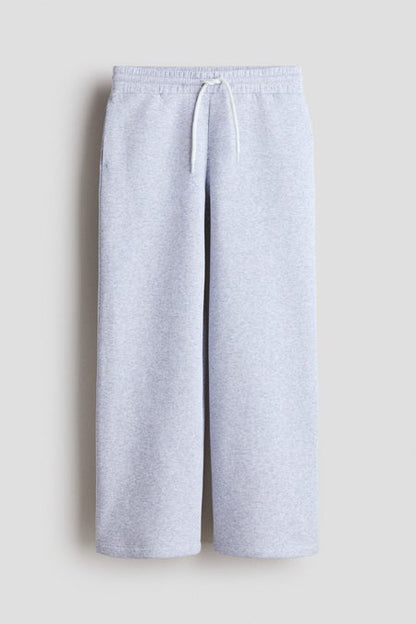 Brushed-inside joggers
