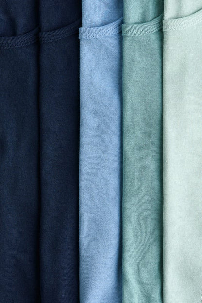 5-pack cotton vest tops