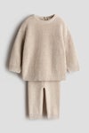 2-piece cotton knit set